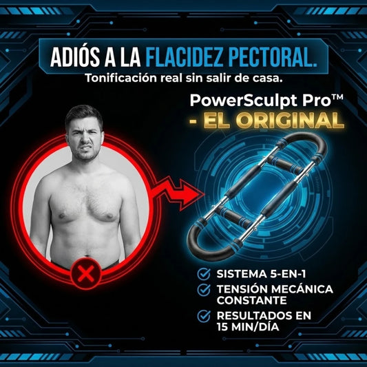 PowerSculpt Pro™ - Entrenador 5-en-1: Pecho Firme y Marcado