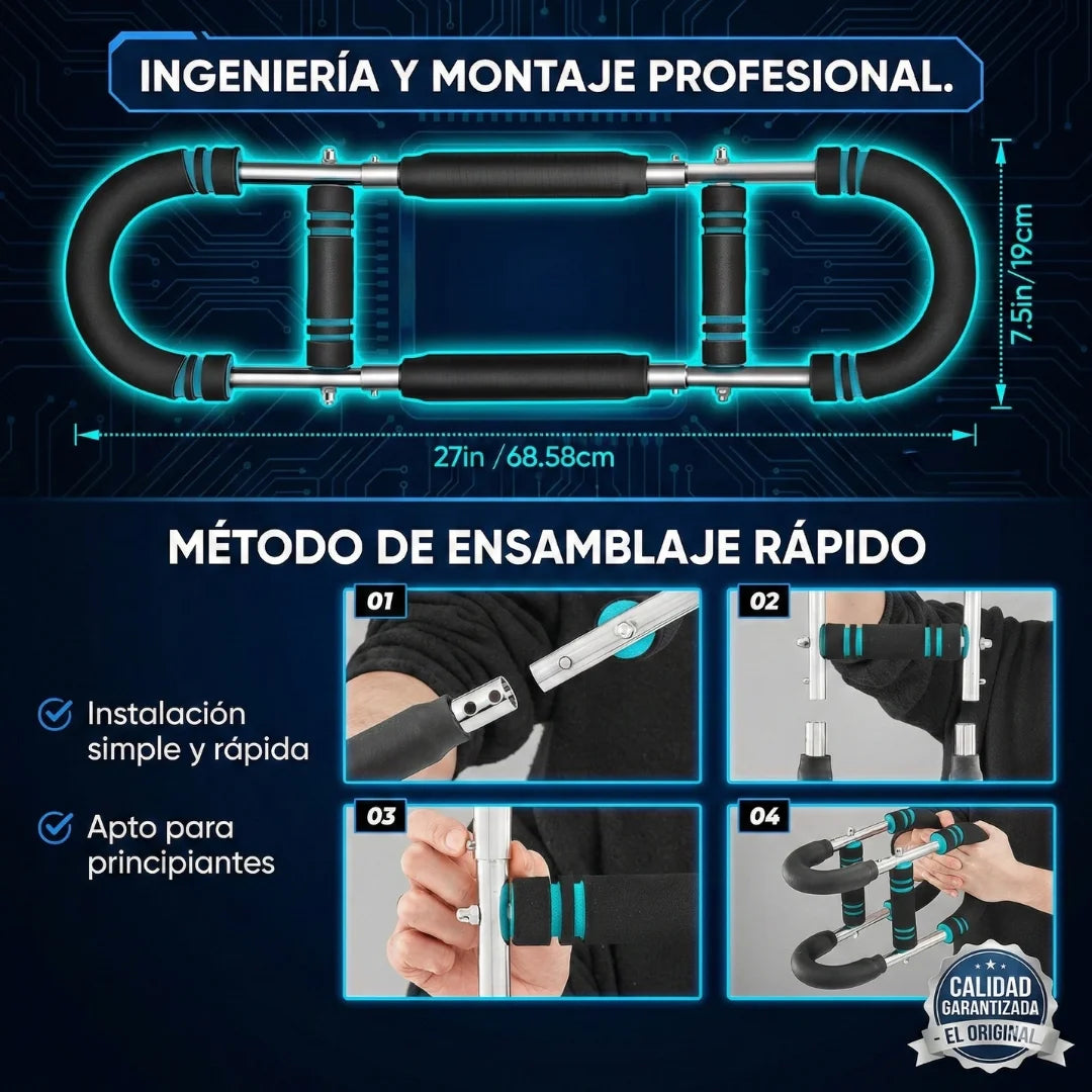 PowerSculpt Pro™ - Entrenador 5-en-1: Pecho Firme y Marcado